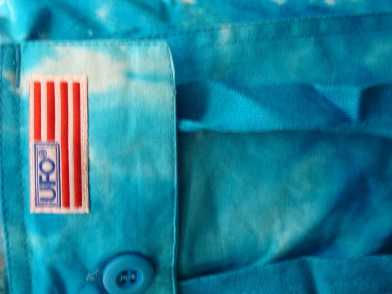 Bewild Girls Hipster UFO Pants (Blue Tie Dye) Girly Hipster UFO 6 Bewild Girls Hipster UFO Pants (Blue Tie Dye) Girly Hipster UFO