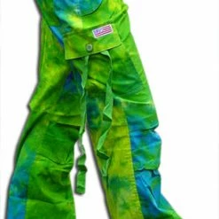Bewild Girls "Hipster" UFO Pants (Green / Blue Tie Dye) Girly Hipster UFO 11 Bewild Girls