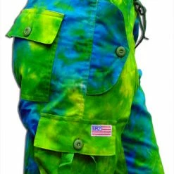Bewild Girls "Hipster" UFO Pants (Green / Blue Tie Dye) Girly Hipster UFO 12 Bewild Girls