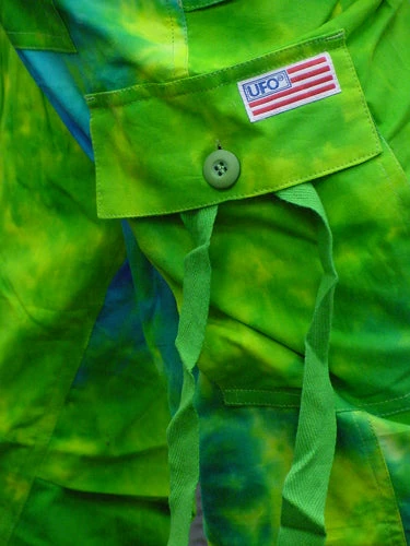 Bewild Girls "Hipster" UFO Pants (Green / Blue Tie Dye) Girly Hipster UFO 9 Bewild Girls "Hipster" UFO Pants (Green / Blue Tie Dye) Girly Hipster UFO