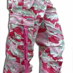 Bewild Girls "Hipster" UFO Pants (Pink Camo) Girly Hipster UFO