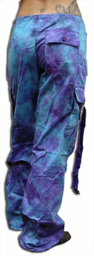 Bewild Girls "Hipster" UFO Pants (Purple / Blue Tie Dye) Girly Hipster UFO