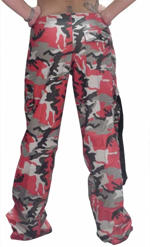 Bewild Girly Hipster UFO Girls "Hipster" UFO Pants (Red Camo) 4 Bewild Girly Hipster UFO Girls "Hipster" UFO Pants (Red Camo)
