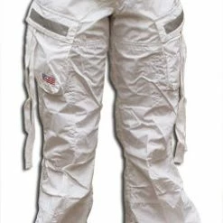 Bewild Girly Hipster UFO Girls UFO Reflective Hipster Pants (White)