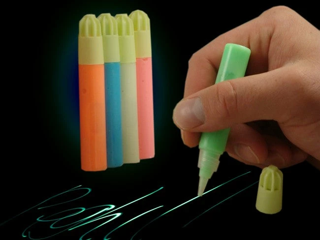 Bewild Glow In The Dark Fabric Paint Tubes (Set Of 6) 5 Bewild Glow In The Dark Fabric Paint Tubes (Set Of 6)