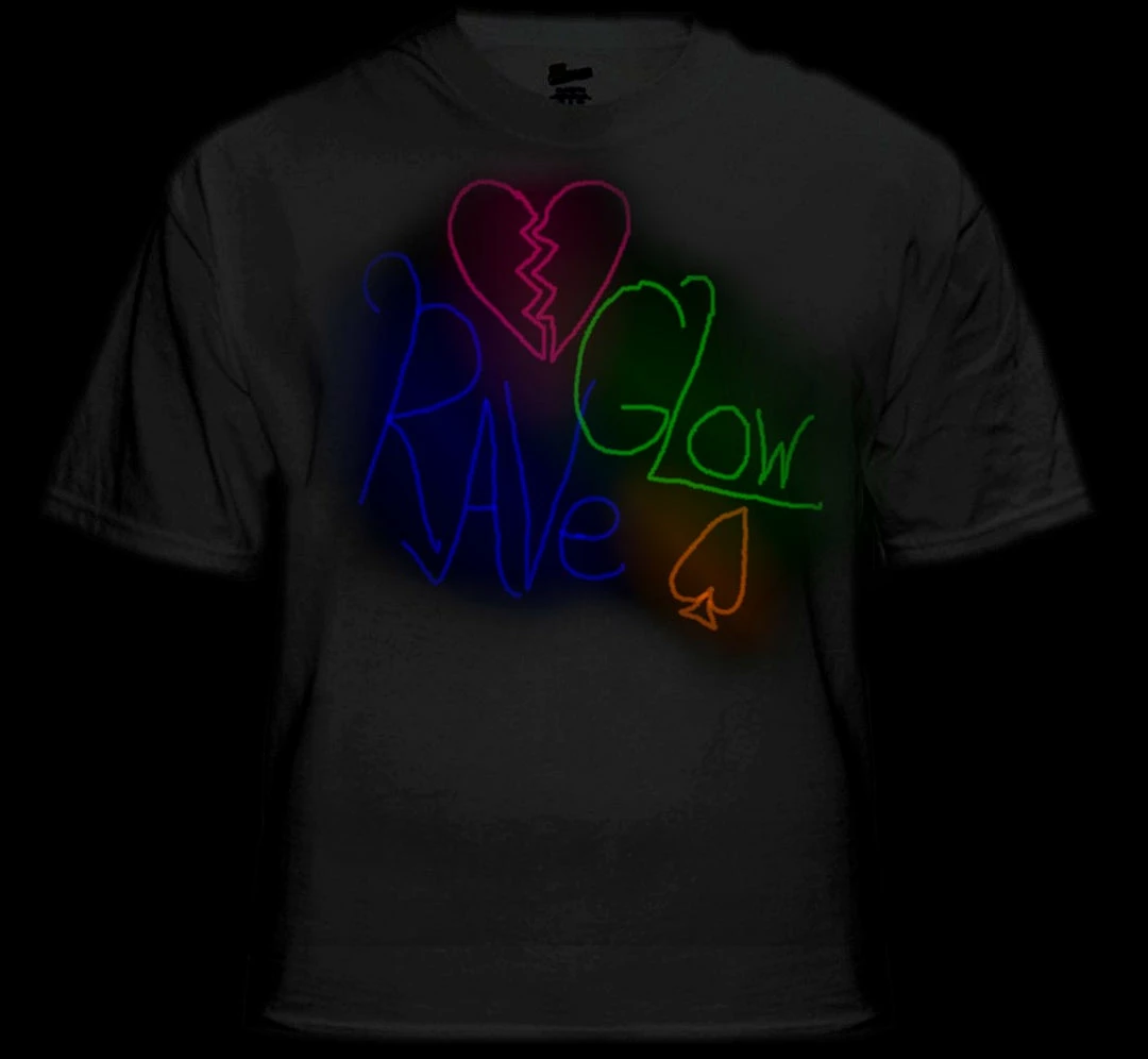 Bewild Glow In The Dark Fabric Paint Tubes (Set Of 6) 7 Bewild Glow In The Dark Fabric Paint Tubes (Set Of 6)