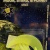 Bewild Glow In The Dark Moon, Stars & Planet (14 Piece Set) Neon & Black Light Accessories