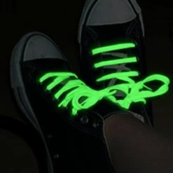 Bewild Neon & Black Light Accessories Glow In The Dark Pair Of Shoe Laces (Assorted 3 Pack)