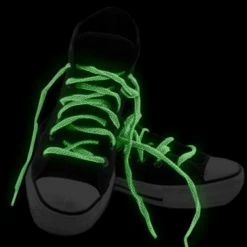 Bewild Neon & Black Light Accessories Glow In The Dark Pair Of Shoe Laces (Assorted 3 Pack)