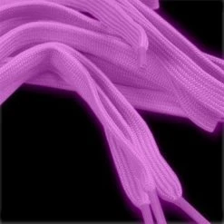 Bewild Neon & Black Light Accessories Glow In The Dark Pair Of Shoe Laces (Assorted 3 Pack)