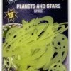 Bewild Glow In The Dark Planets And Stars (10 Piece Set) Neon & Black Light Accessories