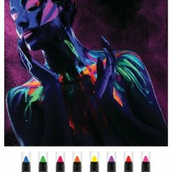 Bewild Glow & Black Light Make Up Glow Me Up UV Paint Sticks