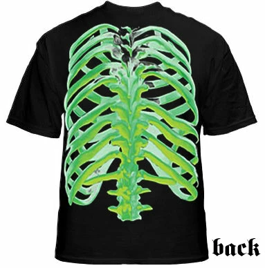 Bewild Glow Spine T-Shirt (Back Print) 3 Bewild Glow Spine T-Shirt (Back Print)