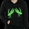 Bewild Glowing Groping Skeleton Hands Adult Hoodie Halloween Prints 2 Bewild Glowing Groping Skeleton Hands Adult Hoodie Halloween Prints