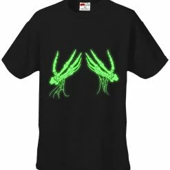 Bewild Halloween Tshirt - Glowing Groping Skeleton Hands Unisex T-Shirt 7 Bewild Halloween Tshirt - Glowing Groping Skeleton Hands Unisex T-Shirt