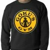Bewild Goku's Gym Adult Crewneck Comic Con & Gaming Clothing Video Game