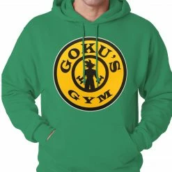 Bewild Goku's Gym Adult Hoodie