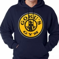 Bewild Goku's Gym Adult Hoodie