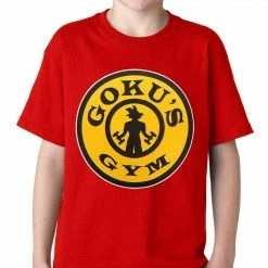 Bewild Goku's Gym Kids T-shirt Comic Con & Gaming Clothing Video Game T-Shirts 15 Bewild Goku's Gym Kids T-shirt Comic Con & Gaming Clothing Video Game T-Shirts