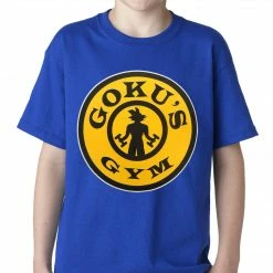 Bewild Goku's Gym Kids T-shirt Comic Con & Gaming Clothing Video Game T-Shirts 16 Bewild Goku's Gym Kids T-shirt Comic Con & Gaming Clothing Video Game T-Shirts