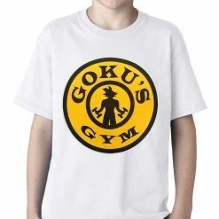 Bewild Goku's Gym Kids T-shirt Comic Con & Gaming Clothing Video Game T-Shirts 17 Bewild Goku's Gym Kids T-shirt Comic Con & Gaming Clothing Video Game T-Shirts