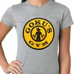 Bewild Goku's Gym Ladies T-shirt