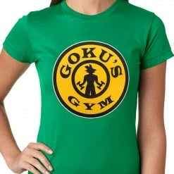 Bewild Goku's Gym Ladies T-shirt