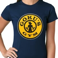 Bewild Goku's Gym Ladies T-shirt