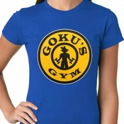 Bewild Goku's Gym Ladies T-shirt