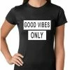 Bewild Good Vibes Only Girls T-shirt 2 Bewild Good Vibes Only Girls T-shirt