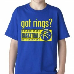 Bewild Got Rings? Golden State2015 Basketball Champs Kids T-shirt Sport Inspiration
