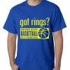 Bewild Got Rings? Golden State2015 Basketball Champs Mens T-shirt Sport Inspiration