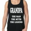 Bewild Grandpa The Man The Myth The Legend Tank Top