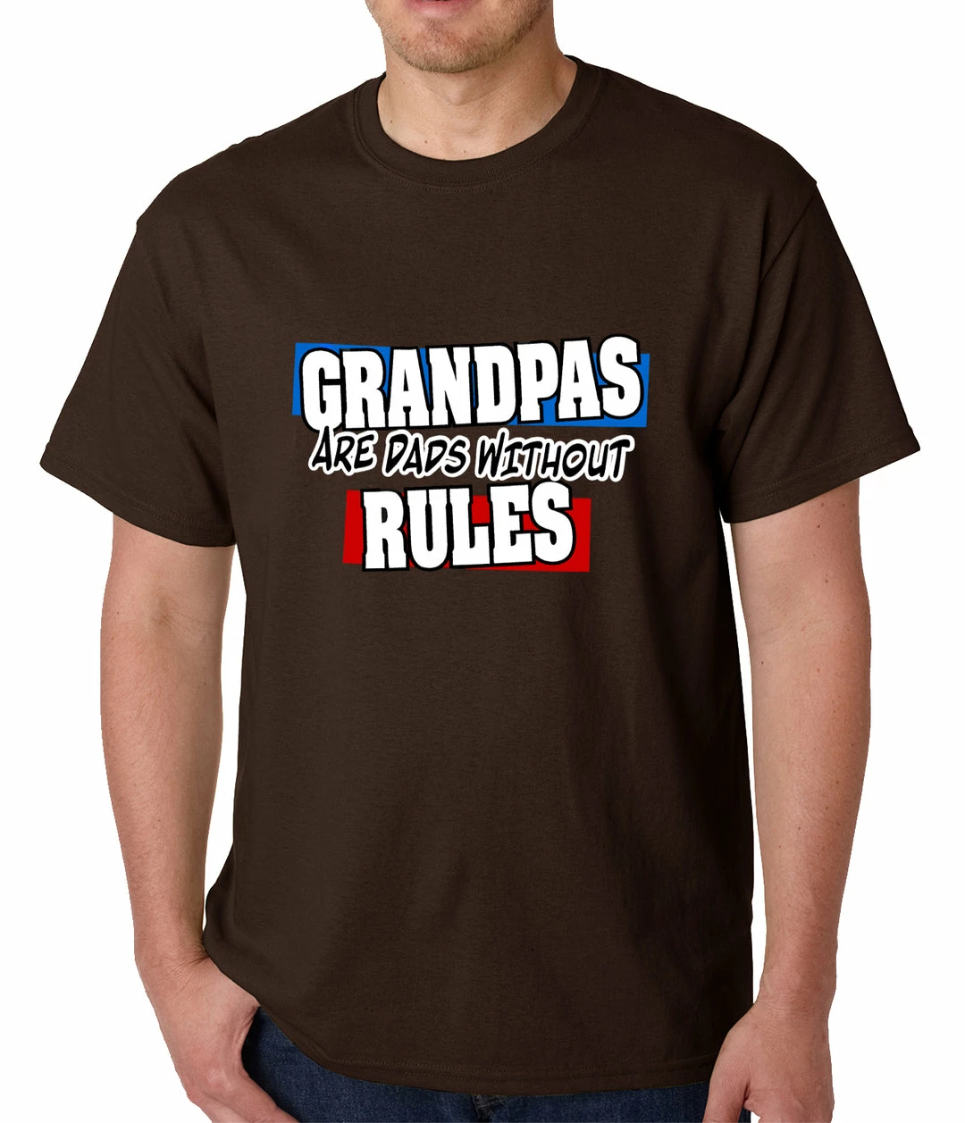 Bewild Grandpas Are Dads Without Rules Mens T-shirt 4 Bewild Grandpas Are Dads Without Rules Mens T-shirt