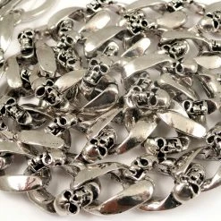 Bewild Wallets & Chains Graveyard Skulls Tough Link Jean And Wallet Chain