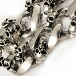 Bewild Wallets & Chains Graveyard Skulls Tough Link Jean And Wallet Chain