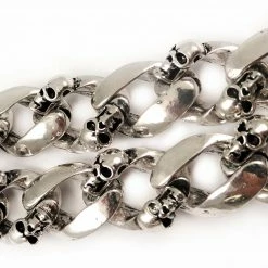 Bewild Wallets & Chains Graveyard Skulls Tough Link Jean And Wallet Chain