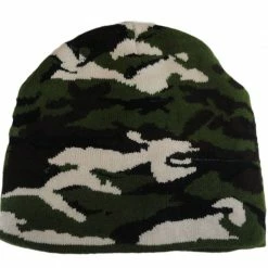 Bewild Green Camo Knit Beanie Beanies & Headspins