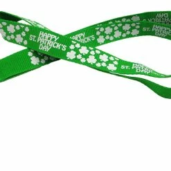 Bewild Green Happy St. Patrick's Day Lanyard 18 Bewild Green Happy St. Patrick's Day Lanyard