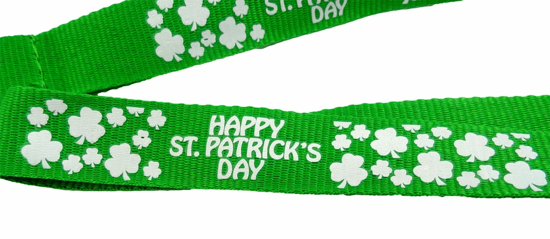 Bewild Green Happy St. Patrick's Day Lanyard 10 Bewild Green Happy St. Patrick's Day Lanyard