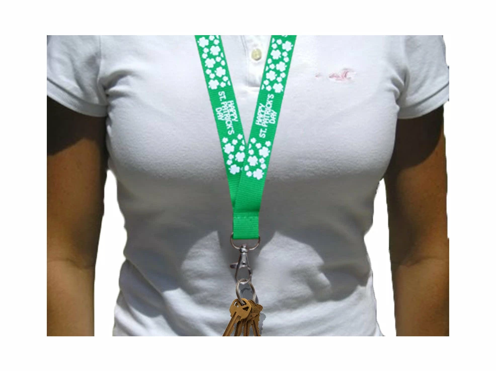 Bewild Green Happy St. Patrick's Day Lanyard 12 Bewild Green Happy St. Patrick's Day Lanyard