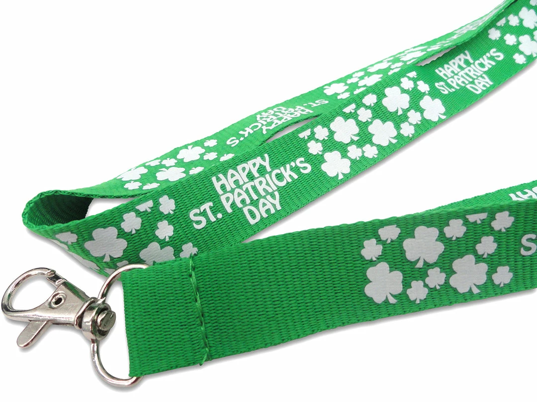 Bewild Green Happy St. Patrick's Day Lanyard 6 Bewild Green Happy St. Patrick's Day Lanyard