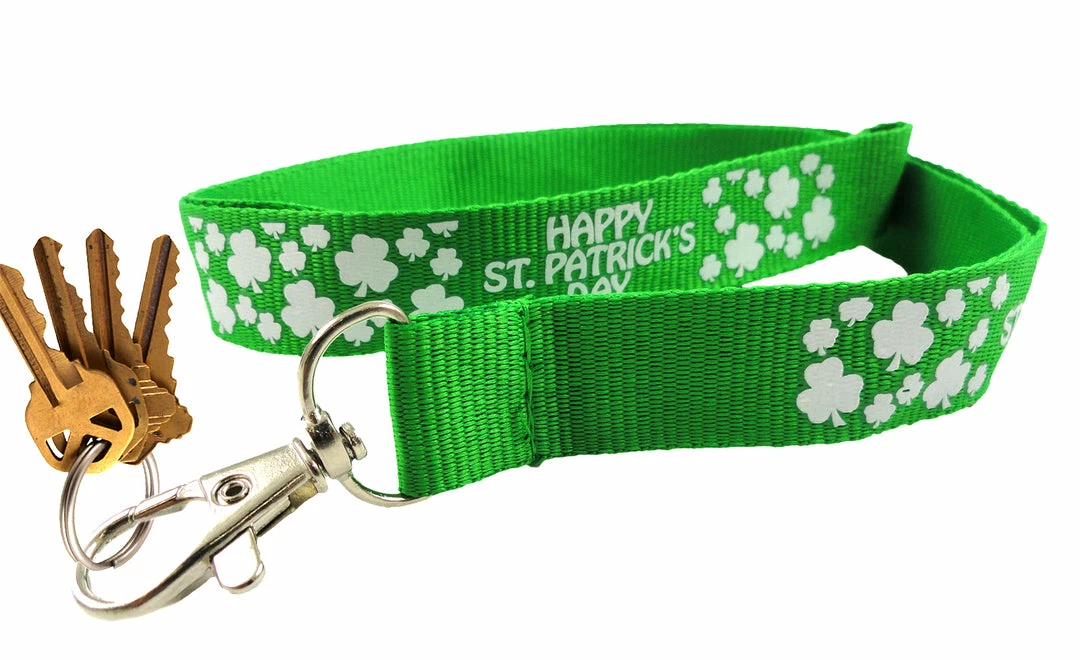 Bewild Green Happy St. Patrick's Day Lanyard 7 Bewild Green Happy St. Patrick's Day Lanyard