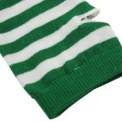 Bewild Green Striped Pair Of Arm Warmers