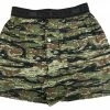 Bewild Green Woodland Camo Boxer Shorts Men's Boxers