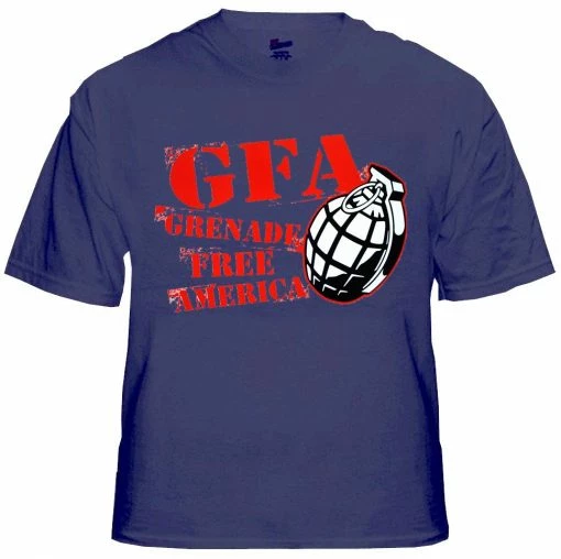Bewild Grenade Free America T-Shirt 16 Bewild Grenade Free America T-Shirt