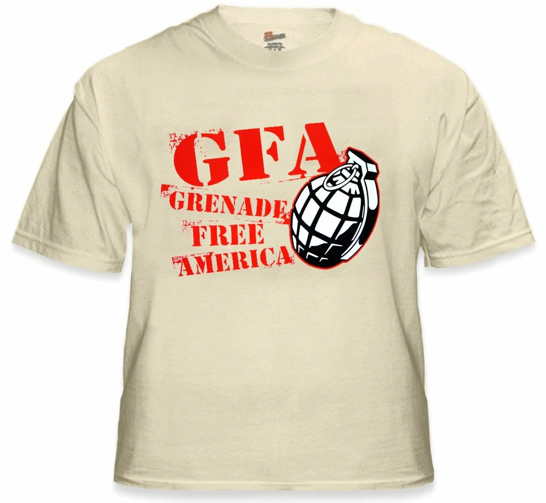 Bewild Grenade Free America T-Shirt 9 Bewild Grenade Free America T-Shirt