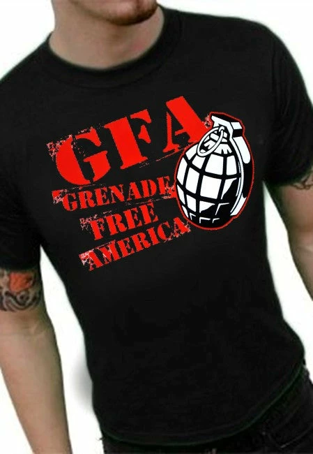Bewild Grenade Free America T-Shirt 10 Bewild Grenade Free America T-Shirt
