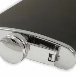 Bewild Groomsmens Gifts - Premium 4 Oz. Engravable Leather Wrapped Hip Flask