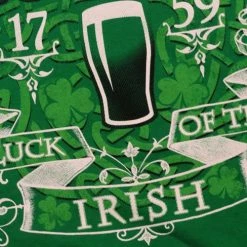 Bewild Men's T-Shirts Guinness Beer Luck Of The Irish T-Shirt